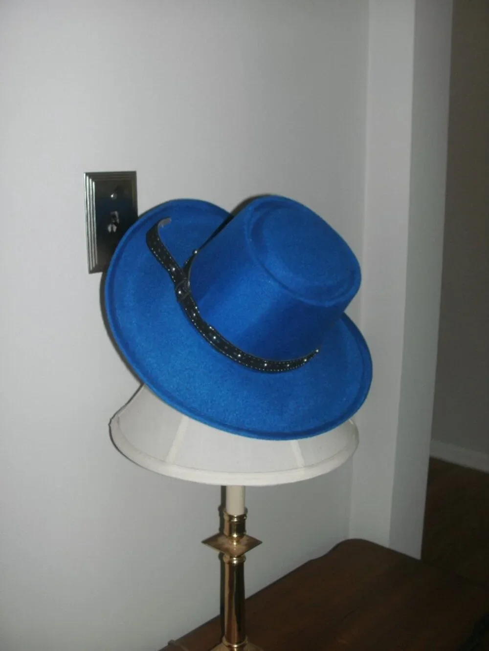 Royal Blue Cowboy Hat Western Express Inc Cowgirl Felt Finished OS youth child